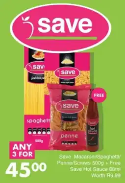 Save Hyper Save Macaroni/Spaghetti/Penne/Screws offer