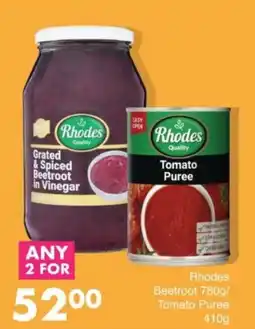 Save Hyper Rhodes Grated & Spiced Beetroot in Vinegar offer