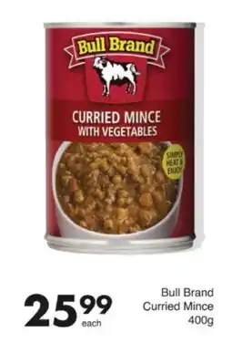 Save Hyper Bull Brand Curried Mince offer