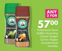 Save Hyper Robertsons Spice Bottles offer