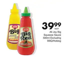 Save Hyper All Joy Big Squeeze Sauce offer