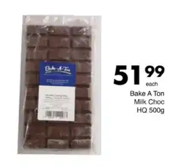 Save Hyper Bake A Ton Milk Choc offer