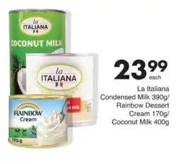 Save Hyper La Italiana Condensed Milk / Rainbow Dessert Cream / Coconut Milk offer