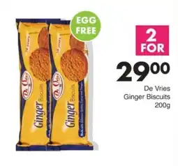 Save Hyper De Vries Ginger Biscuits offer