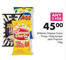 Save Hyper Willards Cheese Curls/Flings/Jumpin Jack Popcorn offer