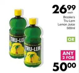 Save Hyper Brooke's Tru-Lem Lemon Juice offer