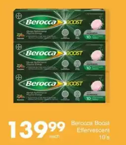 Save Hyper Berocca Boost Effervescent offer