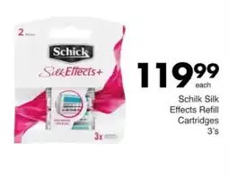 Save Hyper Schick Silk Effects+ Refill Cartridges offer
