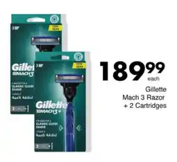 Save Hyper Gillette Mach 3 Razor offer