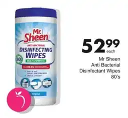 Save Hyper Mr Sheen Anti Bacterial Disinfectant Wipes offer