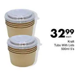 Save Hyper Kraft Tubs With Lids offer