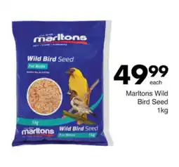 Save Hyper Marltons Wild Bird Seed offer