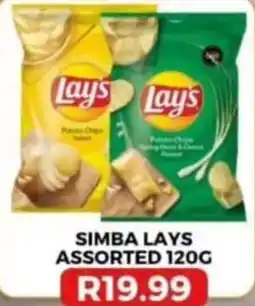 Saverite SIMBA LAYS Assorted offer
