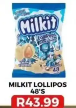 Saverite Milkit Lollipops offer