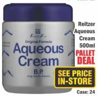 J&E Cash and Carry Reitzer Aqueous Cream offer