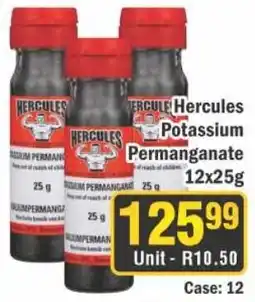 J&E Cash and Carry Hercules Potassium Permanganate offer