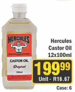 J&E Cash and Carry Hercules Castor Oil offer