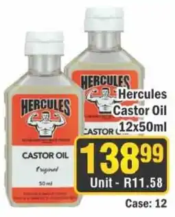 J&E Cash and Carry Hercules Castor Oil offer