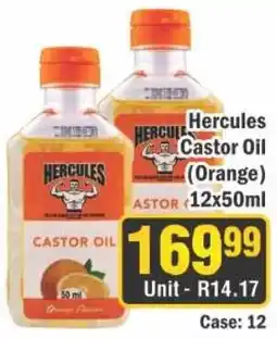 J&E Cash and Carry Hercules Castor Oil (Orange) offer