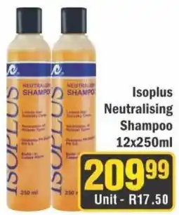 J&E Cash and Carry Isopplus Neutralising Shampoo offer
