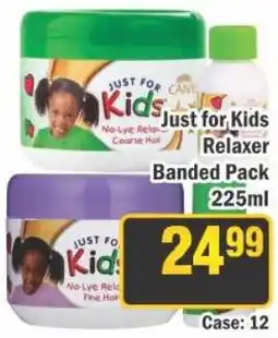 J&E Cash and Carry Just for Kids Relaxer Banded Pack offer