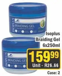 J&E Cash and Carry Isopplus Braiding Gel offer