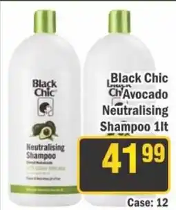 J&E Cash and Carry Black Chic Avocado Neutralising Shampoo offer