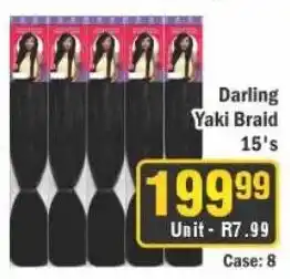 J&E Cash and Carry Darling Yaki Braid offer