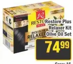 J&E Cash and Carry Restore Plus Relaxer Kit offer