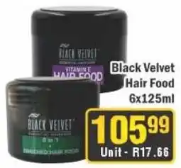J&E Cash and Carry Black Velvet Hair Food offer
