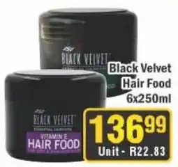 J&E Cash and Carry Black Velvet Hair Food offer