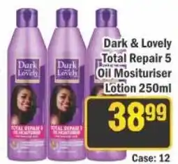 J&E Cash and Carry Dark & Lovely Total Repair 5 Oil Moisturiser Lotion offer