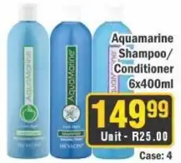 J&E Cash and Carry Aquamarine Shampoo/Conditioner offer