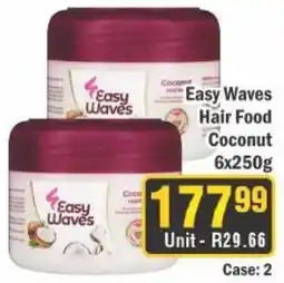 J&E Cash and Carry Easy Waves Hair Food Coconut offer