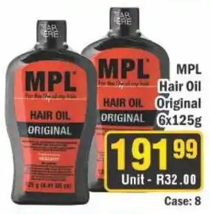 J&E Cash and Carry MPL Hair Oil Original offer