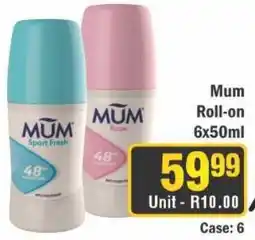 J&E Cash and Carry Mum Roll-on offer