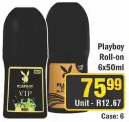 J&E Cash and Carry Playboy Roll-on offer