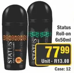 J&E Cash and Carry Status Roll-on offer