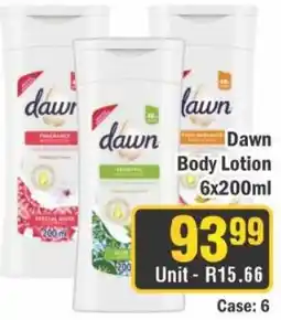 J&E Cash and Carry Dawn Body Lotion offer
