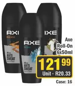 J&E Cash and Carry Axe Roll-On offer