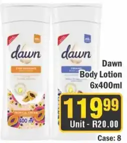 J&E Cash and Carry Dawn Body Lotion offer