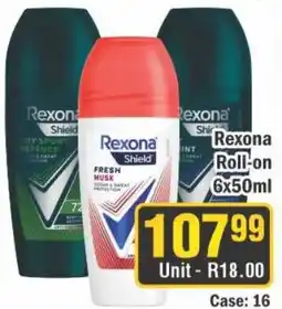 J&E Cash and Carry Rexona Roll-on offer