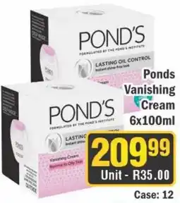 J&E Cash and Carry Ponds Vanishing Cream offer