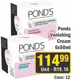 J&E Cash and Carry Ponds Vanishing Cream offer