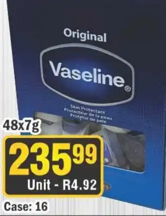 J&E Cash and Carry Vaseline Original offer