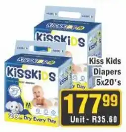 J&E Cash and Carry Kiss Kids Diapers offer