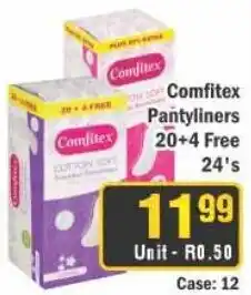 J&E Cash and Carry Comfitex Pantyliners offer