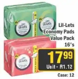 J&E Cash and Carry Lil-Lets Economy Pads offer