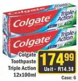 J&E Cash and Carry Colgate Toothpaste Triple Action offer