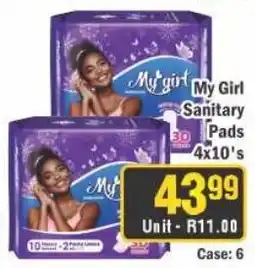 J&E Cash and Carry My Girl Sanitary Pads offer